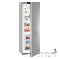 Двухкамерный холодильник с нижней морозилкой Liebherr CBNef 5715 Comfort BioFresh NoFrost (А++) нерж. сталь