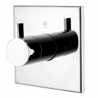 Вентиль-переключатель скрытого монтажа для ванны/душа на 3 потребителя Imprese Zamek VR-151032 хром