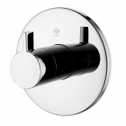 Вентиль-перемикач прихованого монтажу для ванни/душу на 3 споживачі Imprese Zamek VR-151031 хром