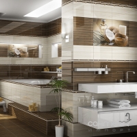 Настінна плитка фрих 3х40 Golden Tile Wellness Beige, арт. 107301