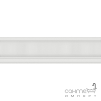 Плитка настенная Интеркерама Arabesco бордюр узкий белый 6х23, арт. БУ 131 061