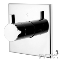 Вентиль-перемикач прихованого монтажу для ванни/душу на 3 споживачі Imprese Zamek VR-151032 хром