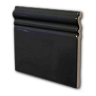 Настенная плитка, бордюр 15x15 Equipe Evolution Skirting Negro Brillo 21020 (черная, глянцевая)