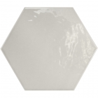 Плитка настенная, шестиугольная 17,5x20 Equipe Hexatile Gris Claro Brillo 20711 (светло-серая)