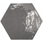 Плитка настенная, шестиугольная 17,5x20 Equipe Hexatile Gris Oscuro Brillo 20712 (темно-серая)