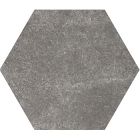 Плитка напольная, шестиугольная 17,5x20 Equipe Hexatile Cement Black 22094 (темно-серая) /60 М2/пал.