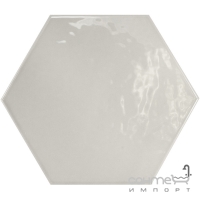 Настінна плитка, шестикутна 17,5x20 Equipe Hexatile Gris Claro Brillo 20711 (світло-сіра)