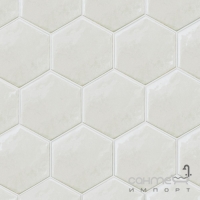 Плитка настенная, шестиугольная 17,5x20 Equipe Hexatile Gris Claro Brillo 20711 (светло-серая)