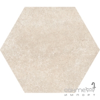 Плитка напольная, шестиугольная 17,5x20 Equipe Hexatile Cement Sand 22095 (светло-бежевая) 