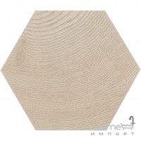 Плитка під дерево шестикутна 17,5x20 Equipe Hexawood Grey 21627 (сіра)