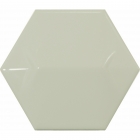 Настінна плитка шестикутна 12,4x10,7 Equipe Magical 3 Star Mint 23221 (сіро-зелена, глянсова)