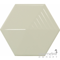 Настінна плитка шестикутна 12,4x10,7 Equipe Magical 3 Umbrella Mint 23218 (сіро-зелена, глянсова)