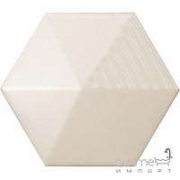 Настінна плитка шестикутна 12,4x10,7 Equipe Magical 3 Umbrella White Matt 23030 (біла, матова)