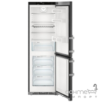 Двокамерний холодильник з нижньою морозилкою Liebherr CNbs 3415 Comfort NoFrost (А+++) чорний
