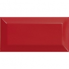Настенная плитка 10x20 Equipe Metro Rosso 20123 (красная)