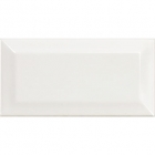 Настенная плитка 10x20 Equipe Metro White 13923 (белая)