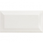 Настенная плитка 7,5x15 Equipe Metro White 12738 (белая)