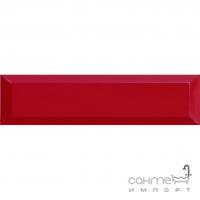 Настінна плитка 7,5x30 Equipe Metro Rosso 14251 (червона)