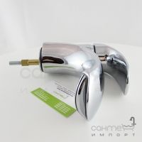 Змішувач для раковини з донним клапаном Eurorama Cascata 8310 C хром