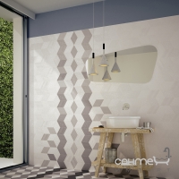 Настенная плитка, ромб 15,2x26,3 Equipe Rhombus Wall Mist Green 22753 (зеленая)
