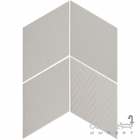 Плитка универсальная, ромб 14x24 Equipe Rhombus Light Grey 21290 (светло-серая, случайный дизайн)