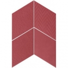 Плитка универсальная, ромб 14x24 Equipe Rhombus Red 21312 (красная, случайный дизайн)