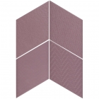 Плитка універсальна, ромб 14x24 Equipe Rhombus Violet 21313 (фіолетова, випадковий дизайн)