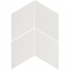 Плитка універсальна, ромб 14x24 Equipe Rhombus White 21294 (біла, випадковий дизайн)