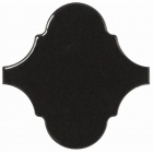 Настенная плитка 12x12 Equipe Scale Alhambra Black 21935 (черная, глянцевая)