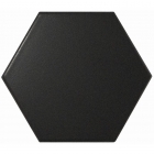 Підлоговий керамограніт 10,1x11,6 Equipe Scale Black 23114 (чорний)