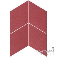 Плитка універсальна, ромб 14x24 Equipe Rhombus Red 21312 (червона, довільний дизайн)
