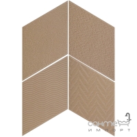Плитка универсальная, ромб 14x24 Equipe Rhombus Taupe 21292 (коричневая, случайный дизайн)
