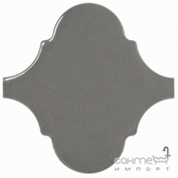 Настенная плитка 12x12 Equipe Scale Alhambra Dark Grey 21930 (темно-серая, глянцевая)