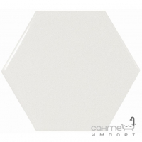 Підлоговий керамограніт 10,1x11,6 Equipe Scale White 22357 (білий)