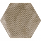 Плитка універсальна шестикутна 29,2x25,4 Equipe Urban Hexagon Melange Nut 23602 (коричнева)