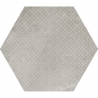 Плитка универсальная, шестиугольная 29,2x25,4 Equipe Urban Hexagon Melange Silver 23603 (серая)