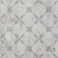 Плитка керамічна для підлоги декор Pilch Venus&Mars Venus Grey 1 45x45