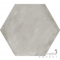 Плитка універсальна шестикутна 29,2x25,4 Equipe Urban Hexagon Silver 23514 (сіра)