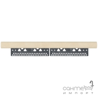 Плитка керамическая напольная подступенок Pilch Cemento bez profil schodowy 4x59,6