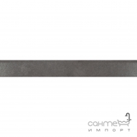 Плитка керамическая напольная цоколь Pilch Cemento grafit cokol 7,5x59,6