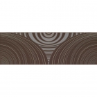 Плитка керамічна настінна декор 20x60 Geotiles Deco Zen Marron (глянцева)