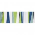 Плитка керамическая настенная декор 20x60 Geotiles Zen Deco Pop Azul (глянцевая) 