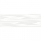 Настенная плитка 25x76 Ragno Freestyle Glossy Struttura Curva 3D R5Qy (белая, глянцевая)