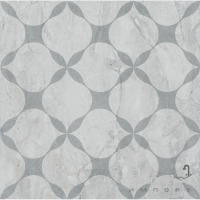 Плитка для підлоги декор Pilch Neptun 1 Grey 60x60