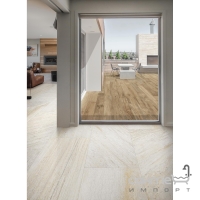 Плитка для підлоги 60x60 Ragno Realstone Quarzite Bianco Naturale Rett R04N (біла)