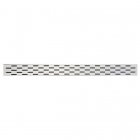 Душовий канал із горизонтальним фланцем Inox Style Supra-Line Classic з решіткою Прямокутник
