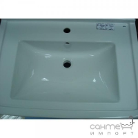 Раковина для ванної кімнати з п'єдесталом Gala Noble G1203001 білий