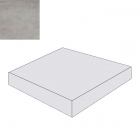 Ступень угловая левая 345x300 Zeus Ceramica Concrete Grigio SZRXRM8RC1