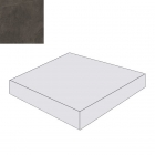 Ступень угловая левая 345x300 Zeus Ceramica Cornerstone Slate Black SX604F9RC1