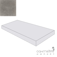 Ступень угловая левая 345x600 Zeus Ceramica Pierre Bleue Gris SX60PZ8RR1